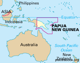 Papua-New-Guinea-map
